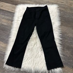 COPY - MOTHER The Hustler Ankle Fray Wash Not Guilty size 27 black style 1117-1…